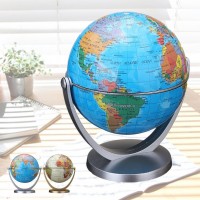 360° Rotating Globes Earth Ocean Globe World Geography Map Desktop Decoration   372042649034